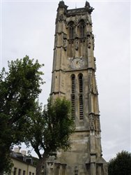 Le clocher de l\'glise Saint-Pierre de Carville