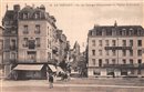 La rue Georges Clmenceau et l\'glise Saint-Jacques - Le Trport