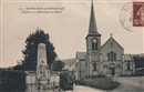 L\'glise Notre-Dame et le Monument aux Morts - Notre-Dame-de-Bondeville