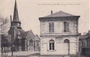 La Mairie et l\'glise - Octeville-sur-Mer