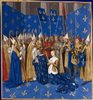 Couronnement de Louis VIII et Blanche de Castille
par Jean Fouquet (XV<sup>e</sup> sicle)