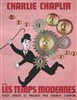 L'affiche franaise du film <i>Les Temps Modernes</i>