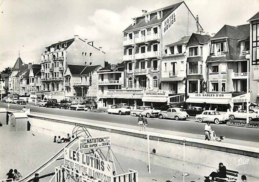 La Baule - Les H�tels et le Remblai  - Loire-Atlantique
