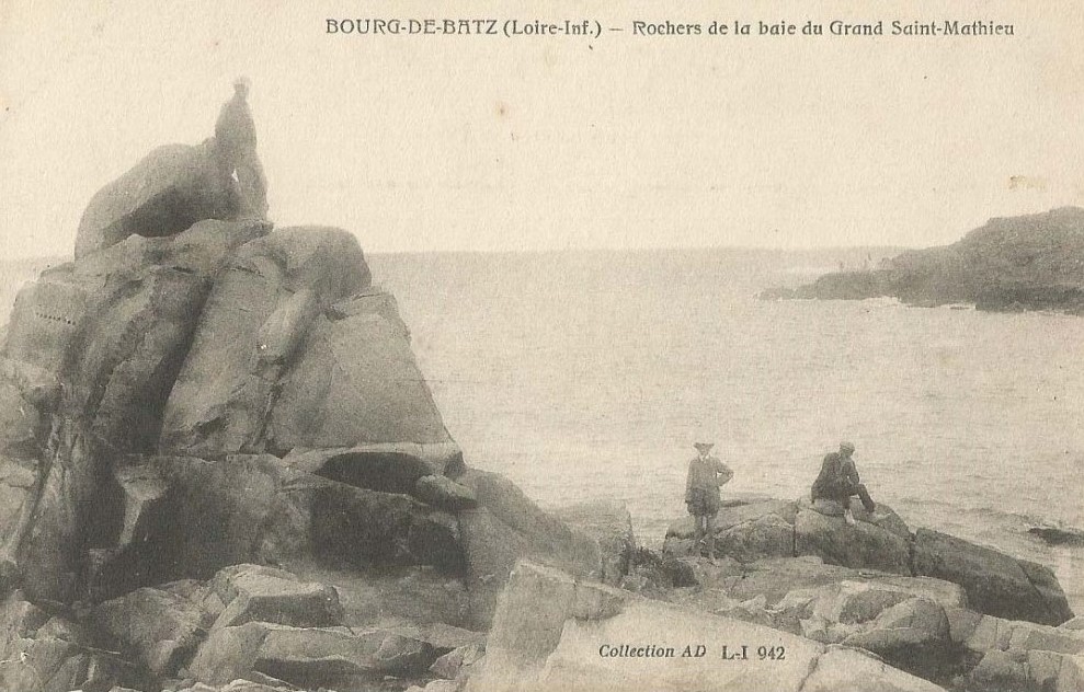 Batz-sur-Mer - Rochers de la Baie du Grand Saint-Mathieu - Loire-Atlantique