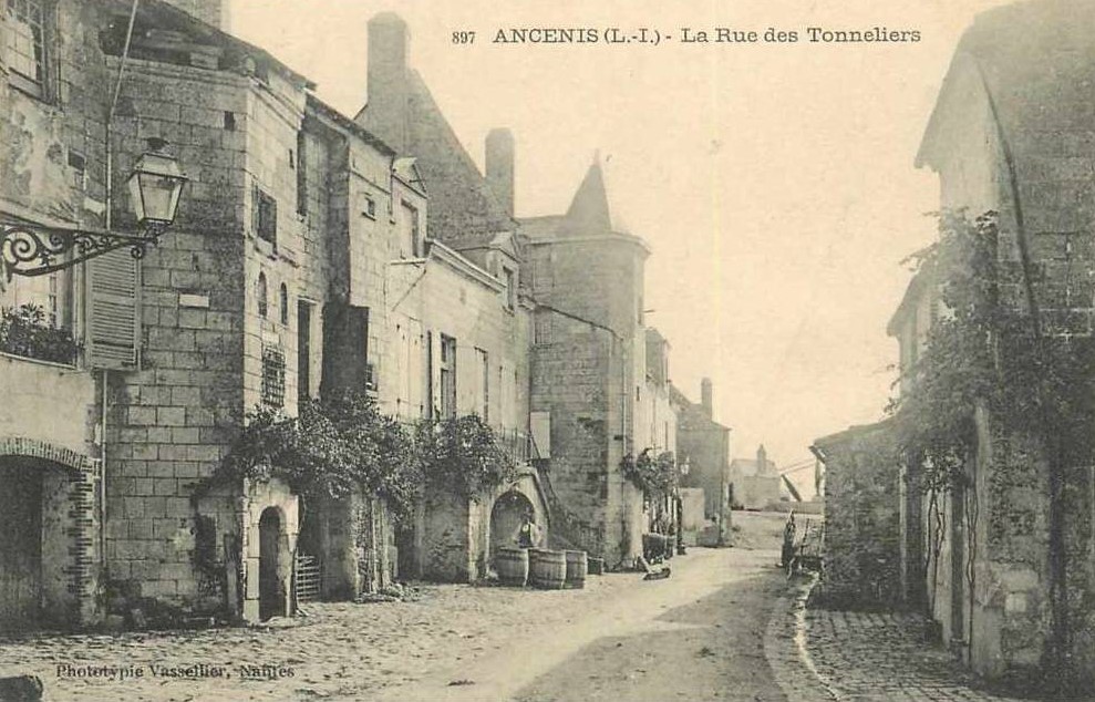 Ancenis - La rue des Tonneliers - Loire-Atlantique