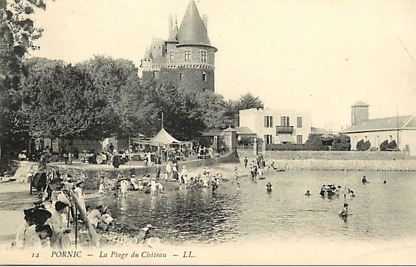 Pornic - La Plage du Ch�teau  - Loire-Atlantique