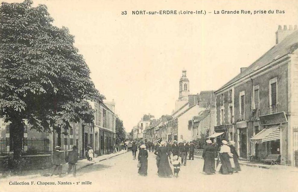 Nort-sur-Erdre - La Grande Rue - Loire-Atlantique