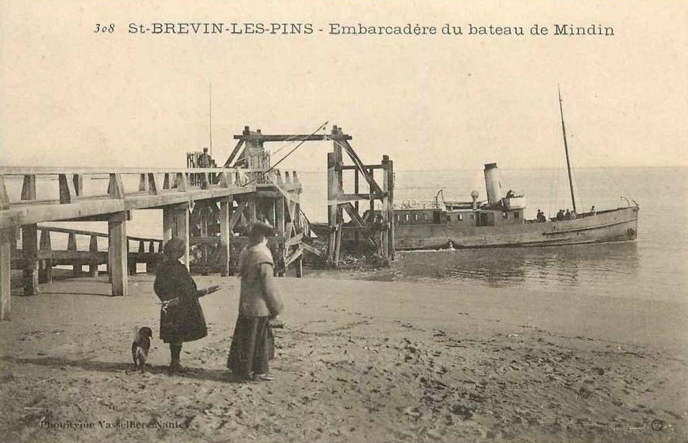 Saint-Br�vin-les-Pins - Embarcad�re de Mindin - Loire-Atlantique