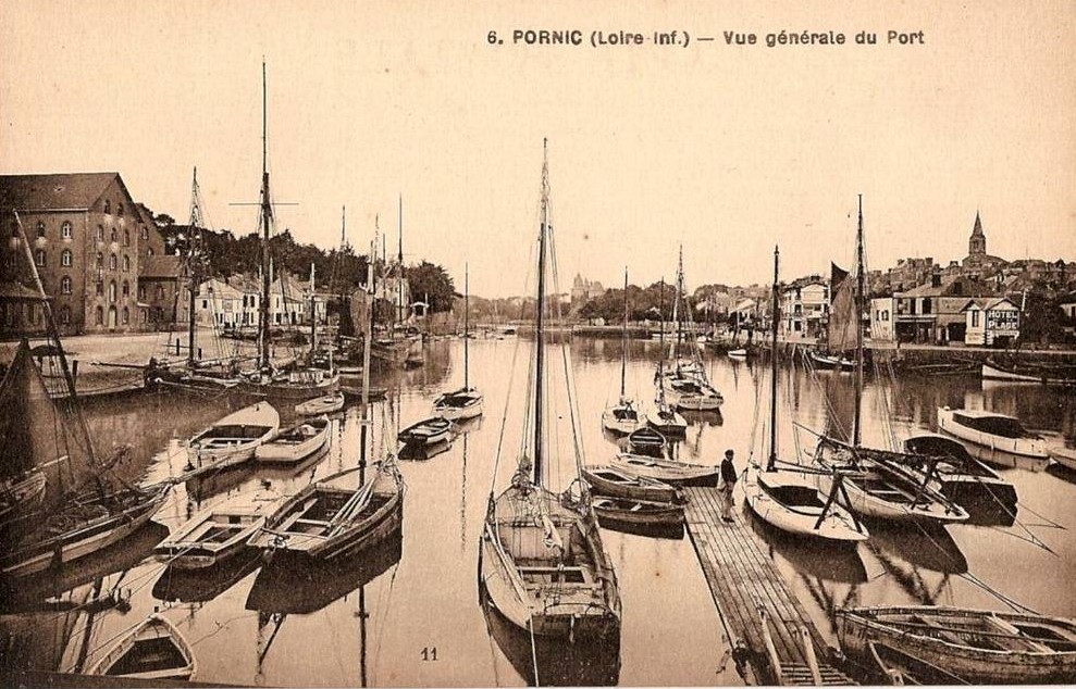 Pornic - Vue Gnrale du Port - Loire-Atlantique