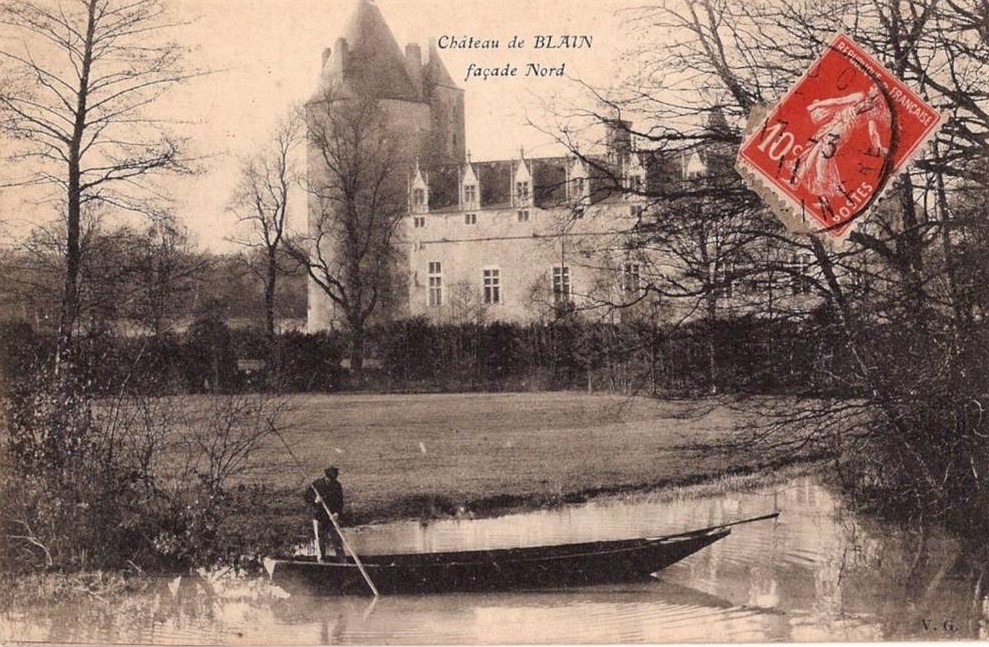 Blain -1911 - Ch�teau de Blain - Fa�ade Nord - Loire-Atlantique