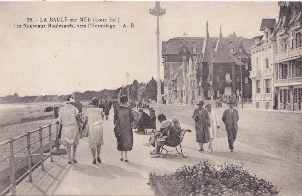 La Baule - Les Nouveaux Boulevards vers l