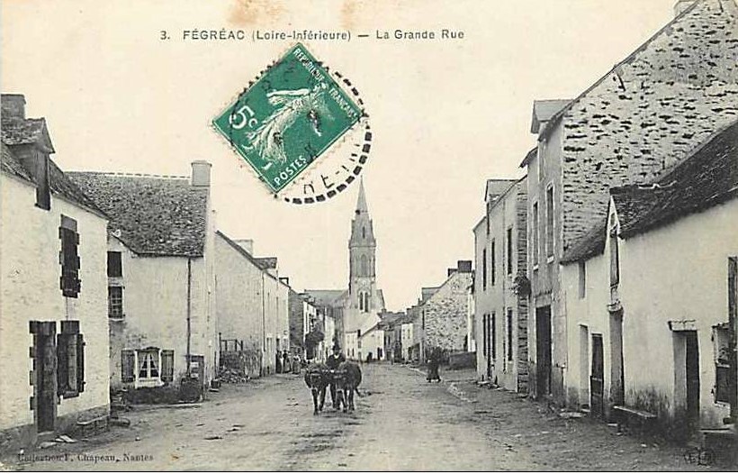 Fégréac - La Grande Rue - Loire-Atlantique