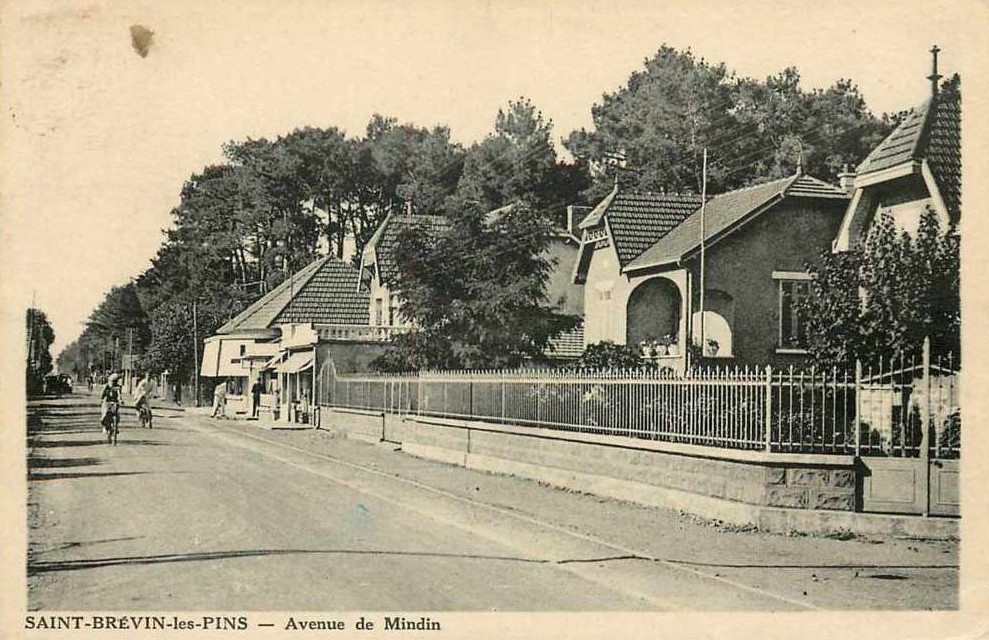 Saint-Br�vin-les-Pins - Avenue de Mindin - Loire-Atlantique