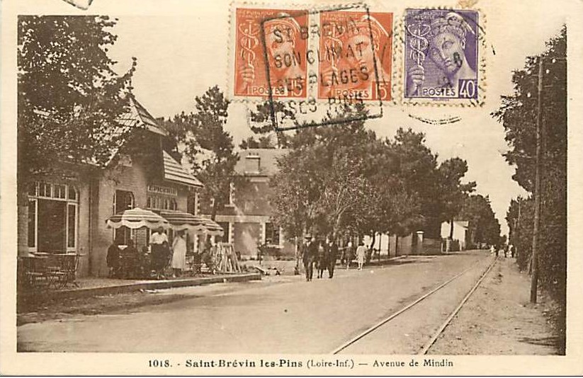 Saint-Br�vin-les-Pins - Avenue de Mindin  - Loire-Atlantique