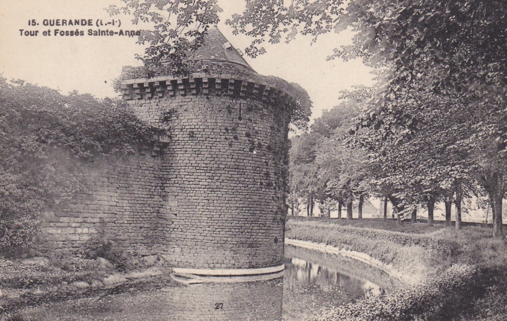 Gu�rande - Tour et Foss� Sainte-Anne - Loire-Atlantique