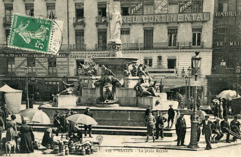 Nantes - La Place Royale - Loire-Atlantique