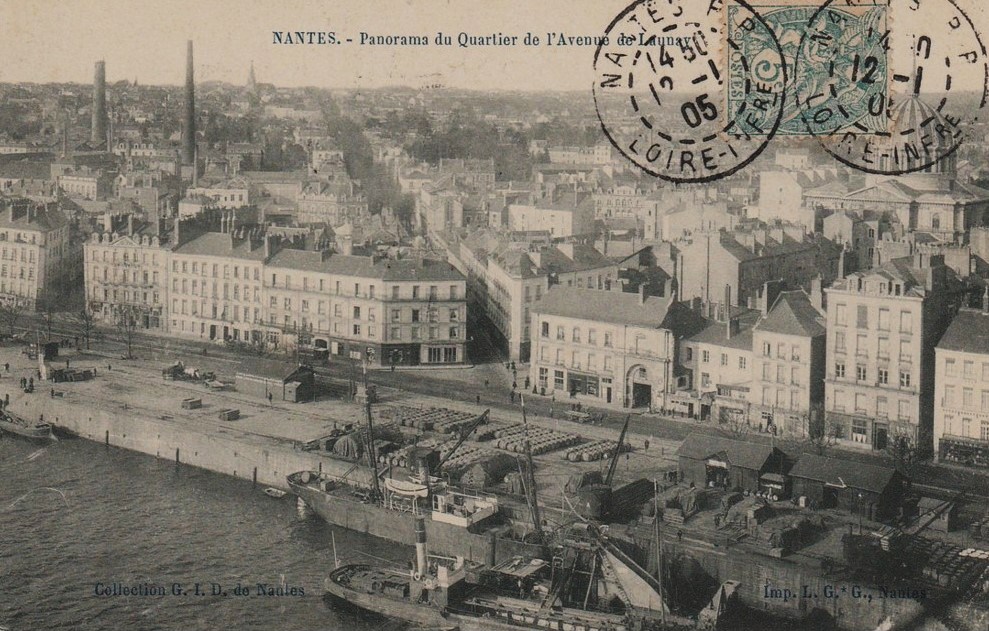 Nantes - Panorama du Quartier de l