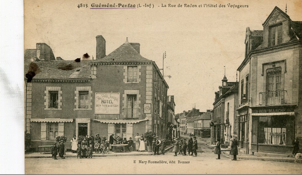 Gumn-Penfao - Rue de Redon et l