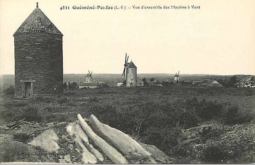 Gumn-Penfao - Moulins  Vent  - Loire-Atlantique