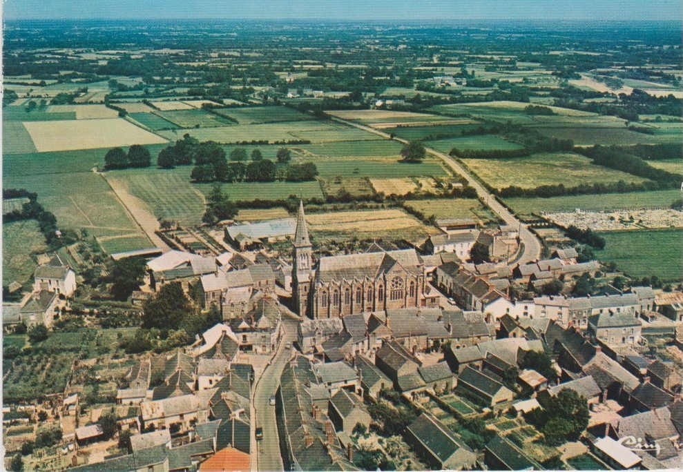 Fay-de-Bretagne - Vue aérienne de 1988 - Loire-Atlantique