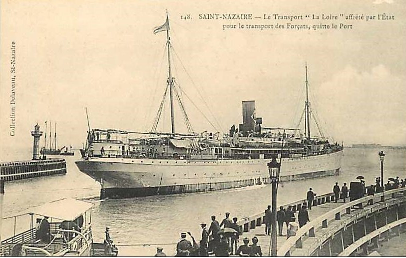 Saint-Nazaire - Le transport <i>la Loire</i> affrété par l