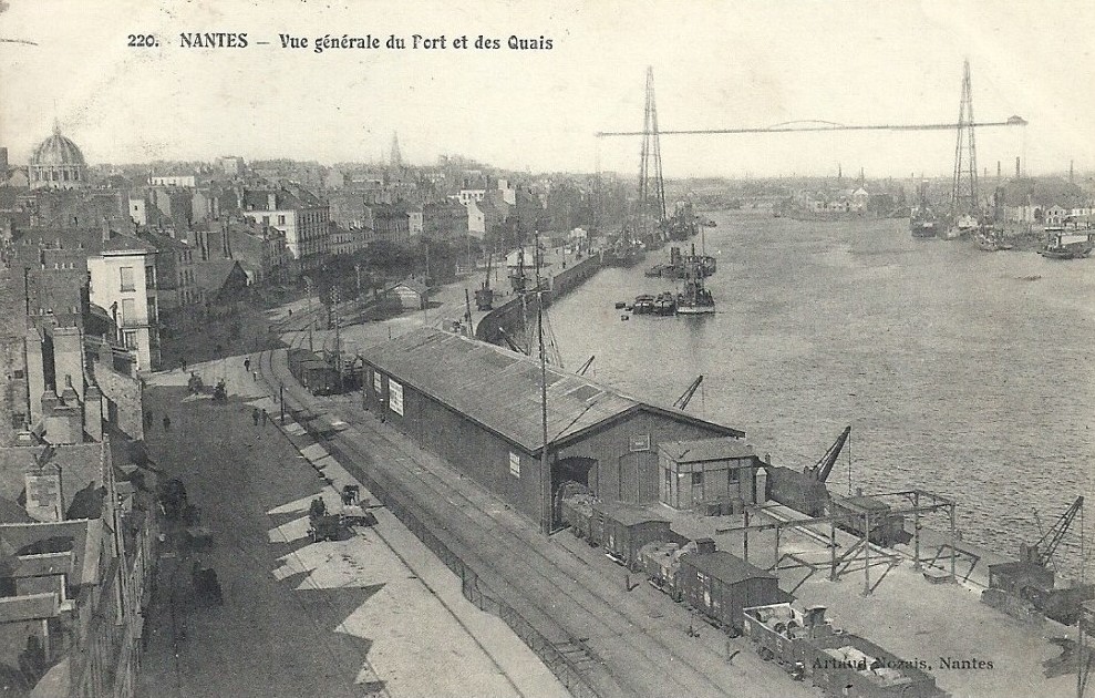 Nantes - Vue Générale du Port et des Quais - Loire-Atlantique