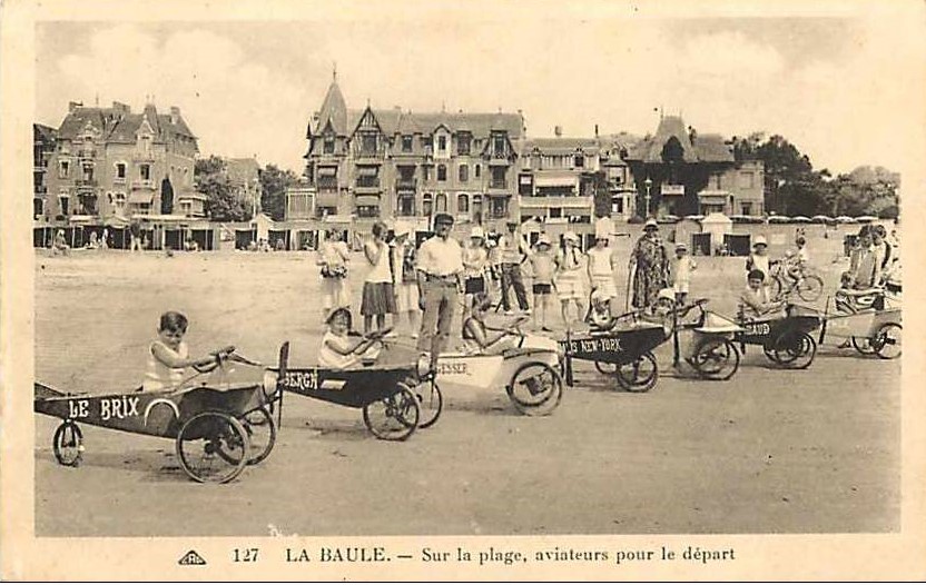 La Baule - sur la Plage - Aviateurs pour Le D�part - Loire-Atlantique
