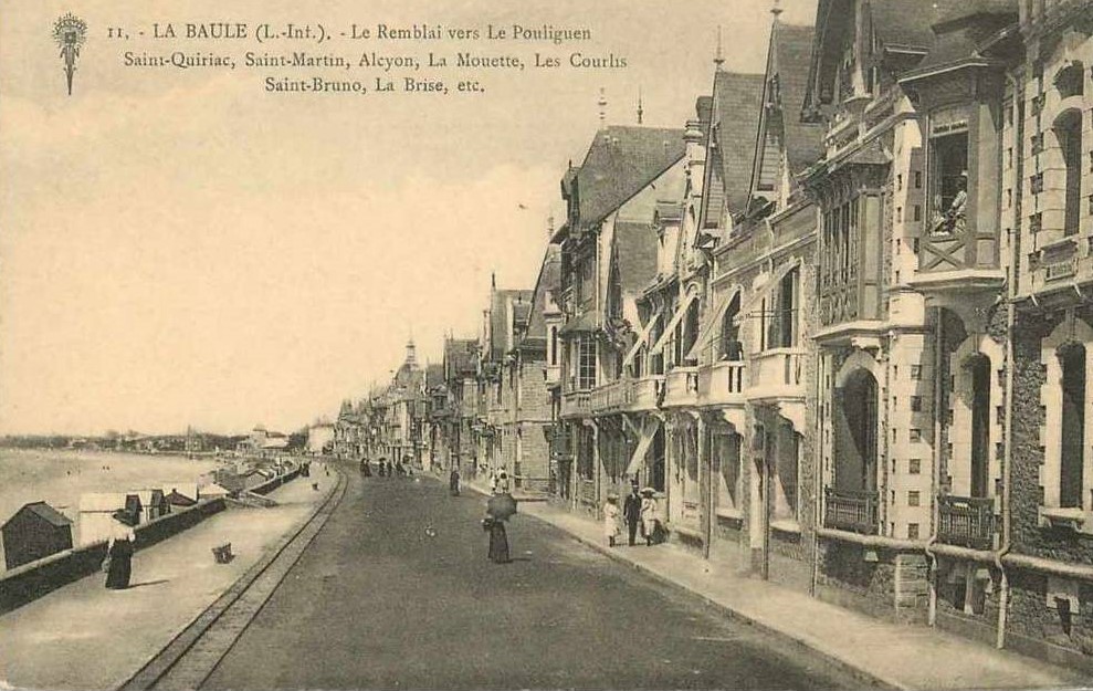La Baule - Le Remblai vers le Pouliguen - Loire-Atlantique