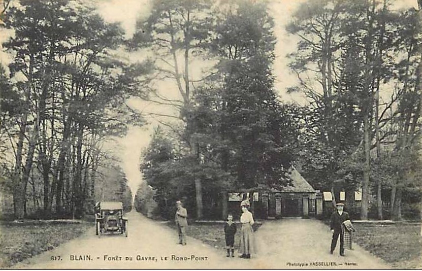Blain - For�t du Gavre - Le Rond-Point - Loire-Atlantique