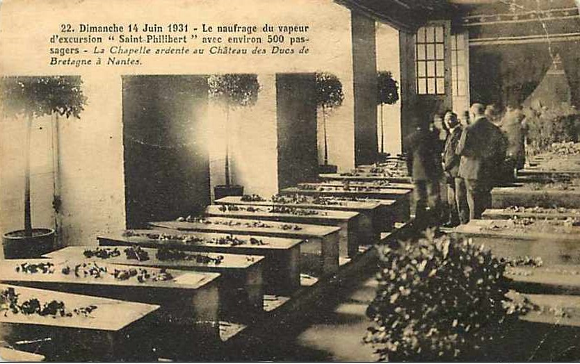 Nantes - Le naufrage du vapeur d