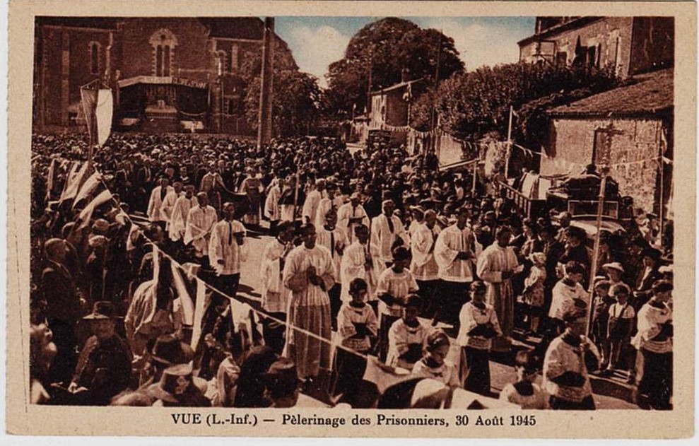 Vue - Pélerinage des Prisonniers - 30 Aout 1945  - Loire-Atlantique