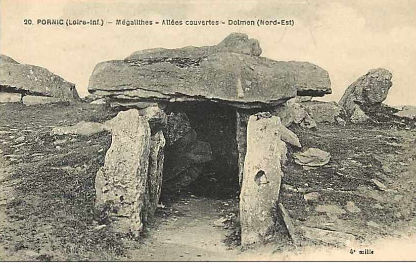 Pornic - M�galithes - Dolmen - Loire-Atlantique