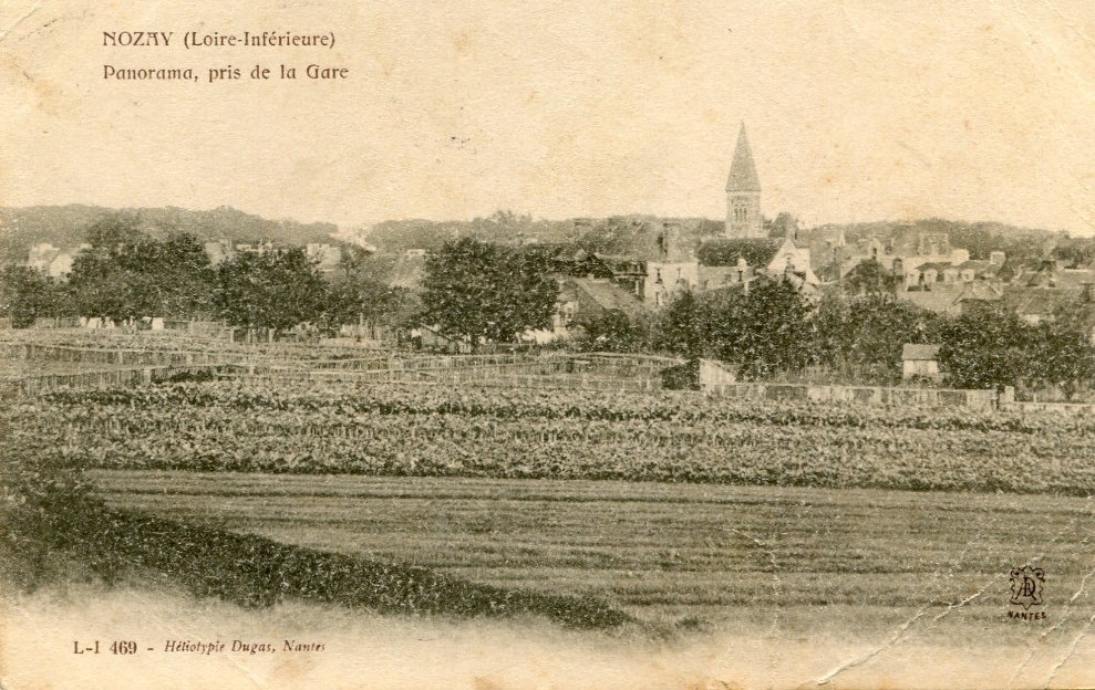 Nozay - Panorama, près de la Gare - Loire-Atlantique