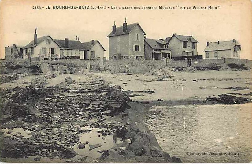 Le Bourg-de-Batz - Les Chalets des Derniers Museaux dit Le Village noir. - Loire-Atlantique