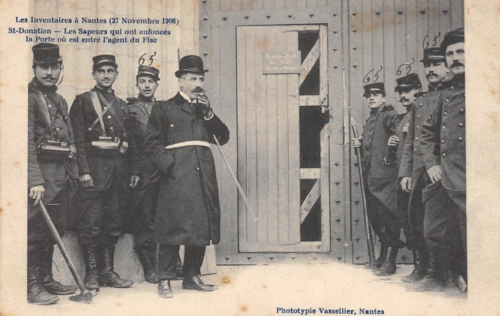 Nantes - Les Inventaires Novembre 1906 - Saint-Donatien  - Loire-Atlantique