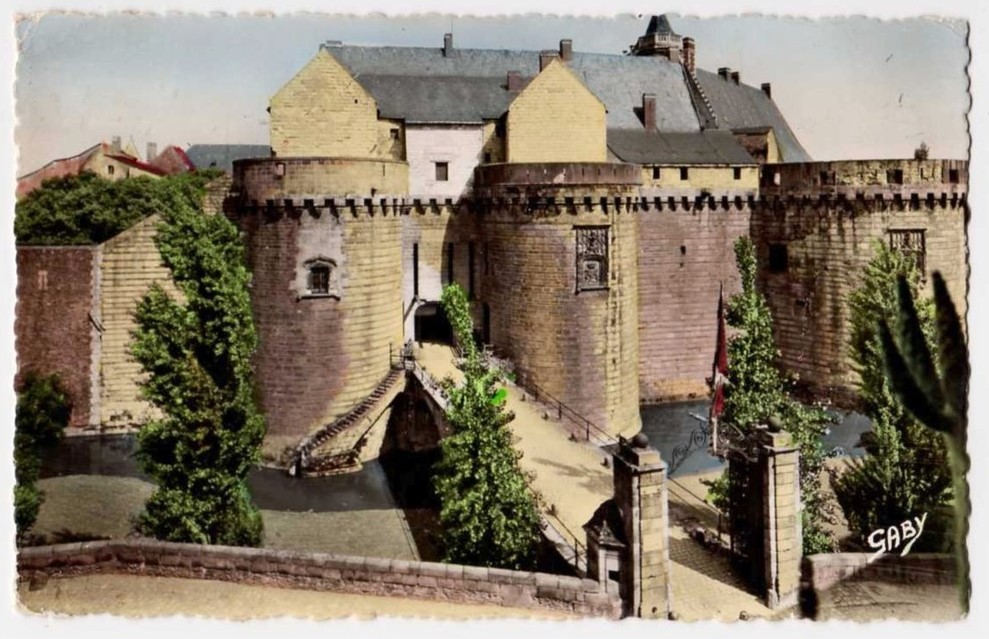 Nantes - Entr�e du Ch�teau de la Duchesse Anne - Loire-Atlantique