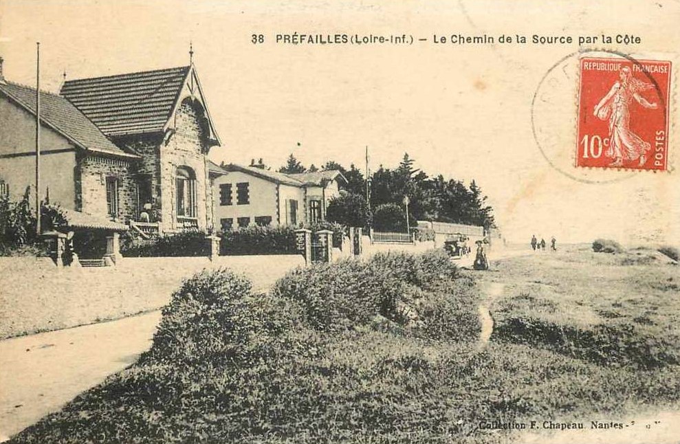 Pr�failles - Le Chemin de La Source par la C�te - Loire-Atlantique