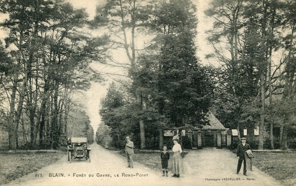Blain - For�t du Gavre - Le Rond-Point - Loire-Atlantique