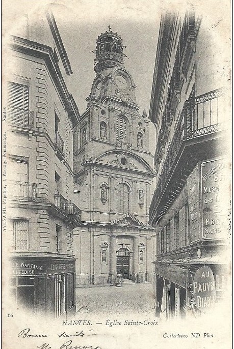 Nantes - �glise Sainte-Croix - Loire-Atlantique
