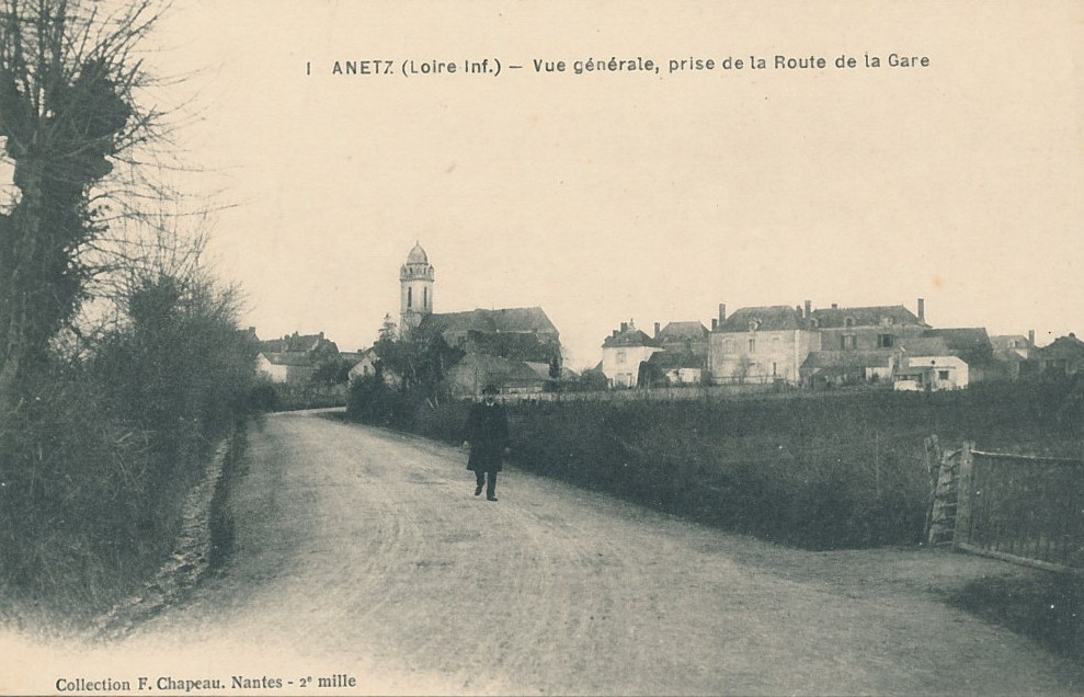 Anetz - Vue Générale prise de la Route de la Gare - Loire-Atlantique