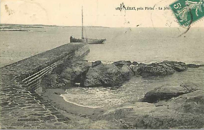 Lérat près de Piriac - La Jetée - Loire-Atlantique