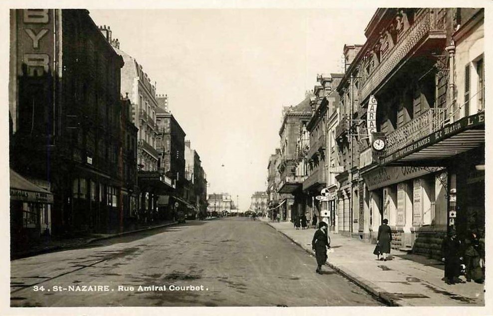 Saint-Nazaire - Rue Amiral Courbet - Loire-Atlantique