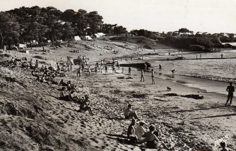 Saint-Br�vin-les-Pins - Plage et camping - Loire-Atlantique