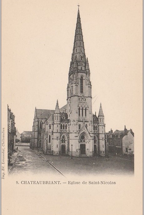 Chteaubriant - glise de Saint-Nicolas - Loire-Atlantique