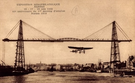 Nantes - Pont Transbordeur - Meeting a�rien de 1910 - Loire-Atlantique