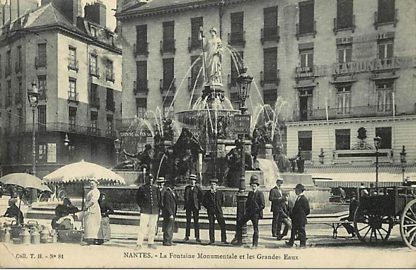 Nantes - La Fontaine Monumentale et les Grandes Eaux  - Loire-Atlantique