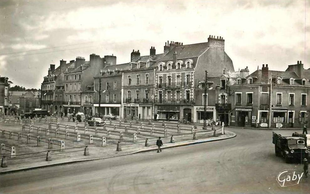 Ch�teaubriant - Place de la Motte, 1985 - Loire-Atlantique