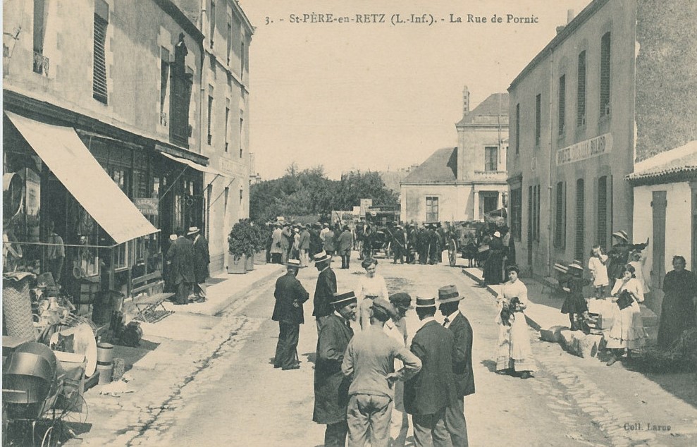 Saint-Père-en-Retz - La rue de Pornic - Loire-Atlantique