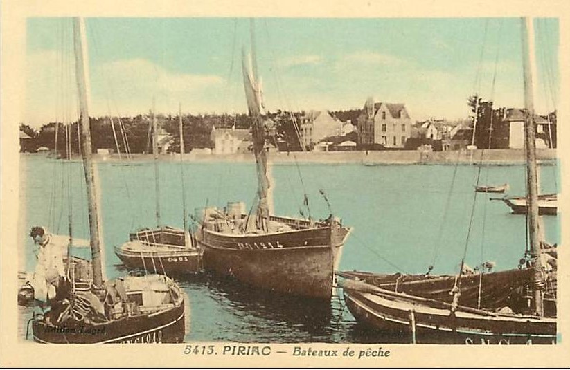 Piriac - Bateaux de pêche - Loire-Atlantique