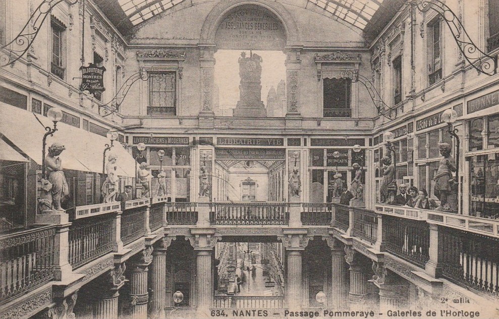 Nantes - Passage Pommeraye - Galeries de l
